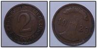 Weimarer Rep. 2 Rentenpfennig -