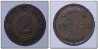 Weimarer Rep. 2 Rentenpfennig -