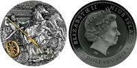 Niue 5 dollars 2019 Chariot 2 oz Antique finish Silver Coin 5$ Niue 2019... 299,00 EUR Gratis verzending