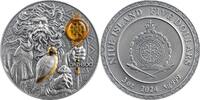 5 Dollars Dazhbog Divine Faces of the Sun 3 oz Antique finish Silver Coin 5$ Niue 2024