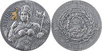 Cameroon 2000 Francs Athena The Great Greek Mythology 2 oz Antique finish Silver Coin 2000 Francs CFA -