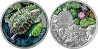 2 dollars Red-Eared Turtle Lifelong Journey 2 oz Antique finish Silver Coin 2$ Niue 2024