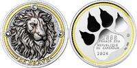 Be Brave 1 oz Proof Silver Coin 1000 Francs CFA Cameroon 2024