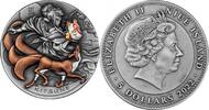 Niue 5 dollars 2022 Kitsune 2 oz Antique finish Silver Coin 5$ Niue 2022... 269,90 EUR Gratis verzending