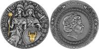 Niue 5 dollars 2022 Hera & Juno 2 oz Antique finish Silver Coin 5$ Niue ... 249,90 EUR Gratis verzending