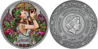 Ghana 5 Cedis Airmid Goddesses of Health 50 g Antique finish Silver Coin 5 Cedis Republic of Ghana 2022 -