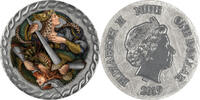 Niue 1 Dollar The Legend of the Nibelungs 1 oz Proof Pure Meteorite Coin 1$ Niue 2019 -