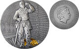 Niue 5 Dollars Crypto Mining 50 g Antique finish Silver Coin 2$ Niue 2021 -