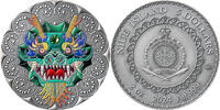 5 Dollars Dragon Mandala Collection 2 oz Antique finish Silver Coin 5$ Niue 2024