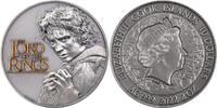 Cook Islands 10 Dollars Lord of the Rings 2 oz Antique finish Silver Coin 10$ Cook Islands 2022 -