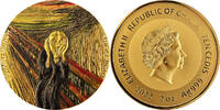 Ghana 10 Cedis The Scream 2 oz Proof-like Silver Coin 10 Cedis Republic of Ghana 2022 -