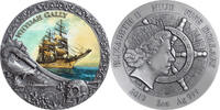 Niue 5 Dollars Whydah Gally Grand Shipwrecks in a History 2 oz Antique finish Silver Coin 5$ Niue 2019 -