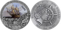 Niue 5 Dollars Vasa Grand Shipwrecks in a History 2 oz Antique finish Silver Coin 5$ Niue 2021 -