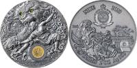 Niue 5 Dollars Shaolin Kung Fu Leopard Martial Arts Styles 2 oz Antique finish Silver Coin 5$ Niue 2023 -