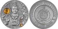 Niue 5 Dollars Vishnu Divine Faces of the Sun 3 oz Antique finish Silver Coin 5$ Niue 2023 -