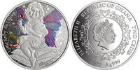 Ghana 2 Cedis Tooth Fairy 1/2 oz Proof Silver Coin 2 Cedis Republic of Ghana 2022 -