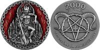 Cameroon 2000 francs Mephistopheles Devils and Demons 2 oz Antique finish Silver Coin 2000 Francs CFA Cameroon 2022 -