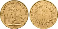 France 20 Francs Third Republic, Paris mint -