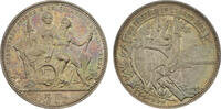 Switzerland 5 Francs Confederation Lugano Shooting Festival -