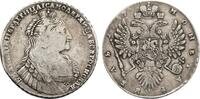 Russia Rouble 1737 Anna, Kadashevsky mint VF/XF 600,00 EUR  Excl. 20,00 EUR Verzending