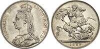 Great Britain Crown 1890 Victoria AU/UNC 300,00 EUR  Excl. 20,00 EUR Verzending