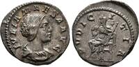 Roman Imperial. AR Denarius Julia Maesa. Augusta, -