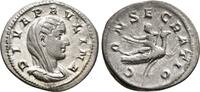 Roman Imperial. AR Denarius Diva Paulina. -