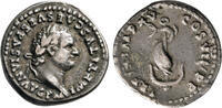 Roman Imperial AR Denarius Titus -