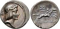 Roman Republican AR Denarius C. Piso L.f. Frugi -