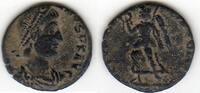 ROMAN EMPIRE Victory Advancing Constantius II ancient Roman coin -