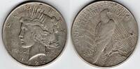 United States Silver US Peace Dollar 1922 (A53) -