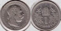 Austria  1893 Franz Josef I one corona