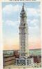 USA early 1900s Boston Custom House vintage postcard