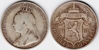 Cyprus 1901 Queen Victoria silver Cyprus 18 piastres (CP2) -