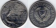 Cyprus International Year of the Forest commemorative 50 mils (CP37) -