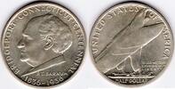 USA 1936 PT Barnum Bridgeport Centennial silver half dollar (W4) -