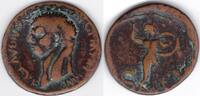 Roman Empire Claudius with goddess Minerva (C279) -