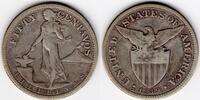 Philippines 1919-S silver U.S. – Philippines 50 centavos (A21) -