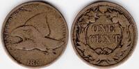 United States 1857 US Flying Eagle cent (A30) -