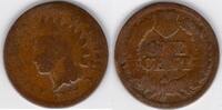United States Indian Head penny 1867 (I67) -