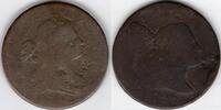 United States 1796 copper Large US Cent (L96) -
