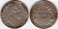 India 1835 East India Company King William IV One Rupee -