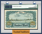 Welt Banknoten 100 MARK 1922 TT PK 9 MEMEL / FRENCH ADMINISTRATION - POST WWI  PMG 66 EPQ GEM! GEM UNCIRCULATED!