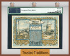 Welt Banknoten 75 MARK 1922 TT PK 8 MEMEL / FRENCH ADMINISTRATION - POST WWI  PMG 67 EPQ SUPERB! SUPERB GEM UNCIRCULATED!