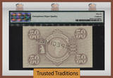 Welt Banknoten 50 KRONER TT PK 20s 1953-67 GREENLAND  "SPECIMEN" PMG 66 EPQ GEM NONE FINER! GEM UNCIRCULATED!