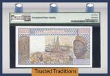 Welt Banknoten 5000 FRANCS 1982 TT PK 708Kf WEST AFRICAN STATES  PMG 67 EPQ POP 1 FINEST KNOWN! SUPERB GEM UNCIRCULATED! ONLY THIS ONE GRADED BY PMG WITH NONE FINER. ACCORDING TO PMG POPULATION REPORT