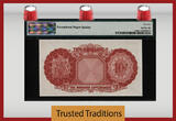 Welt Banknoten 1936 TT PK 14d BAHAMAS 10/ SHILLINGS QUEEN ELIZABETH II PMG 66 EPQ GEM UNC GEM UNCIRCULATED AND ONLY TWO PIECES GRADED FINER BY PMG!