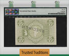 Welt Banknoten 5 KRONER 1953-67 TT PK 18s ND GREENLAND  "SPECIMEN" PMG 66 EPQ GEM UNCIRCULATED "SPECIMEN" GEM UNCIRCULATED GRADED BY PMG