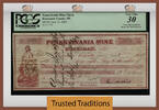 USA Banknoten 1864 TT PENNSYLVANIA MINING CO. $82 CHECK 'WHAT THE SAM HI... 127,97 EUR  Excl. 12,45 EUR Verzending