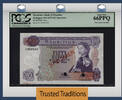 Welt Banknoten 50 RUPEES TT PK 33cS 1973-82 MAURITIUS QUEEN ELIZABETH II PCGS 66 PPQ GEM NEW! -